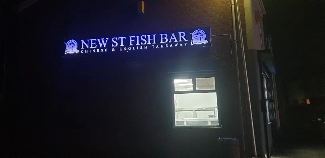 New St Fish Bar Greek gyros and kebabs burgers 🍔